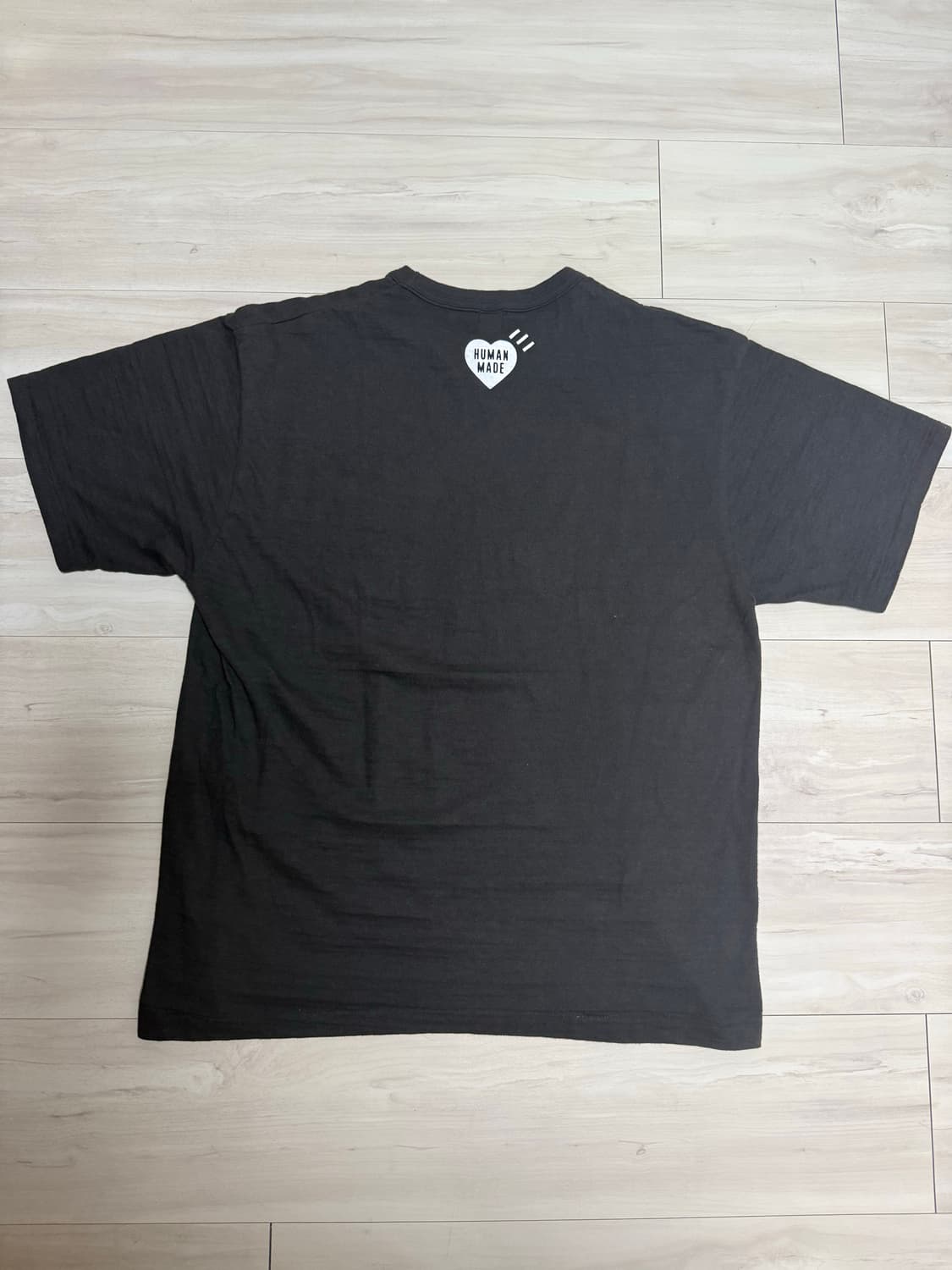 [3XL]휴먼메이드 그래픽 티셔츠 블랙 상품이미지3