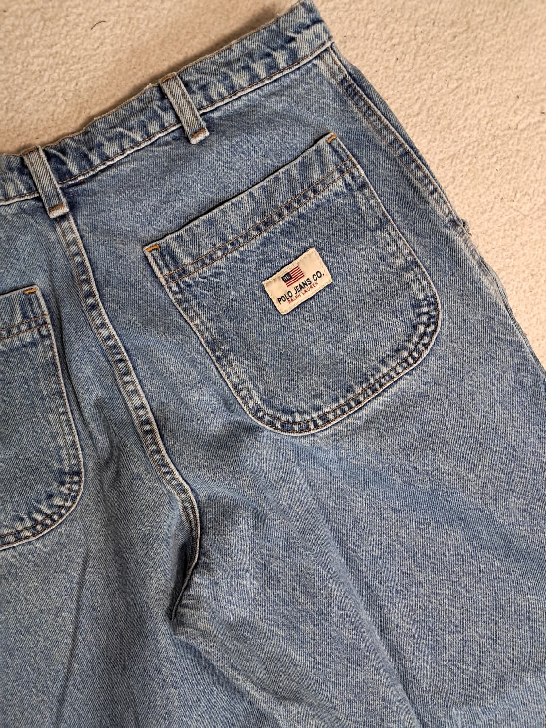 폴로진스90카펜터 데님팬츠 상품이미지2