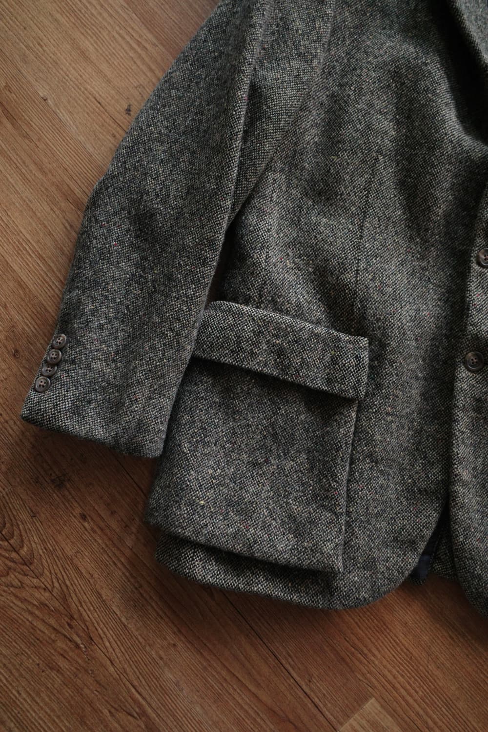 폴로 3버튼 트위드 스포츠 자켓 상품이미지4