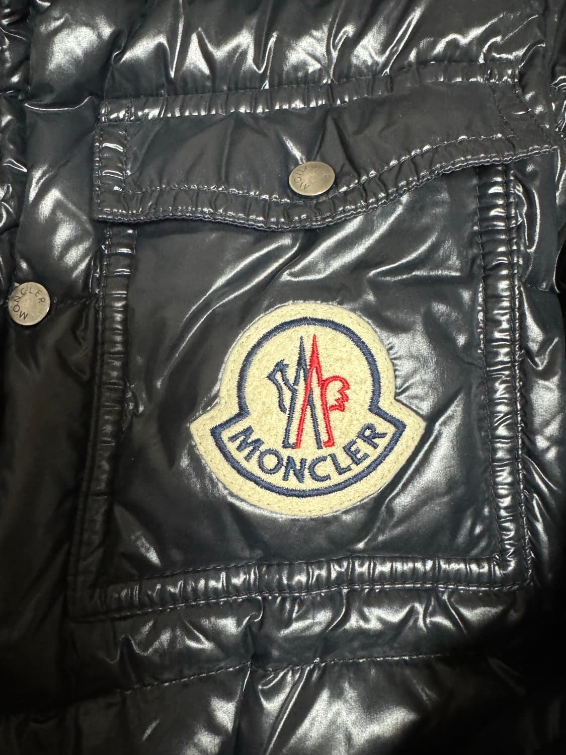 몽클레어 빅로고 1사이즈 패딩 상품이미지1