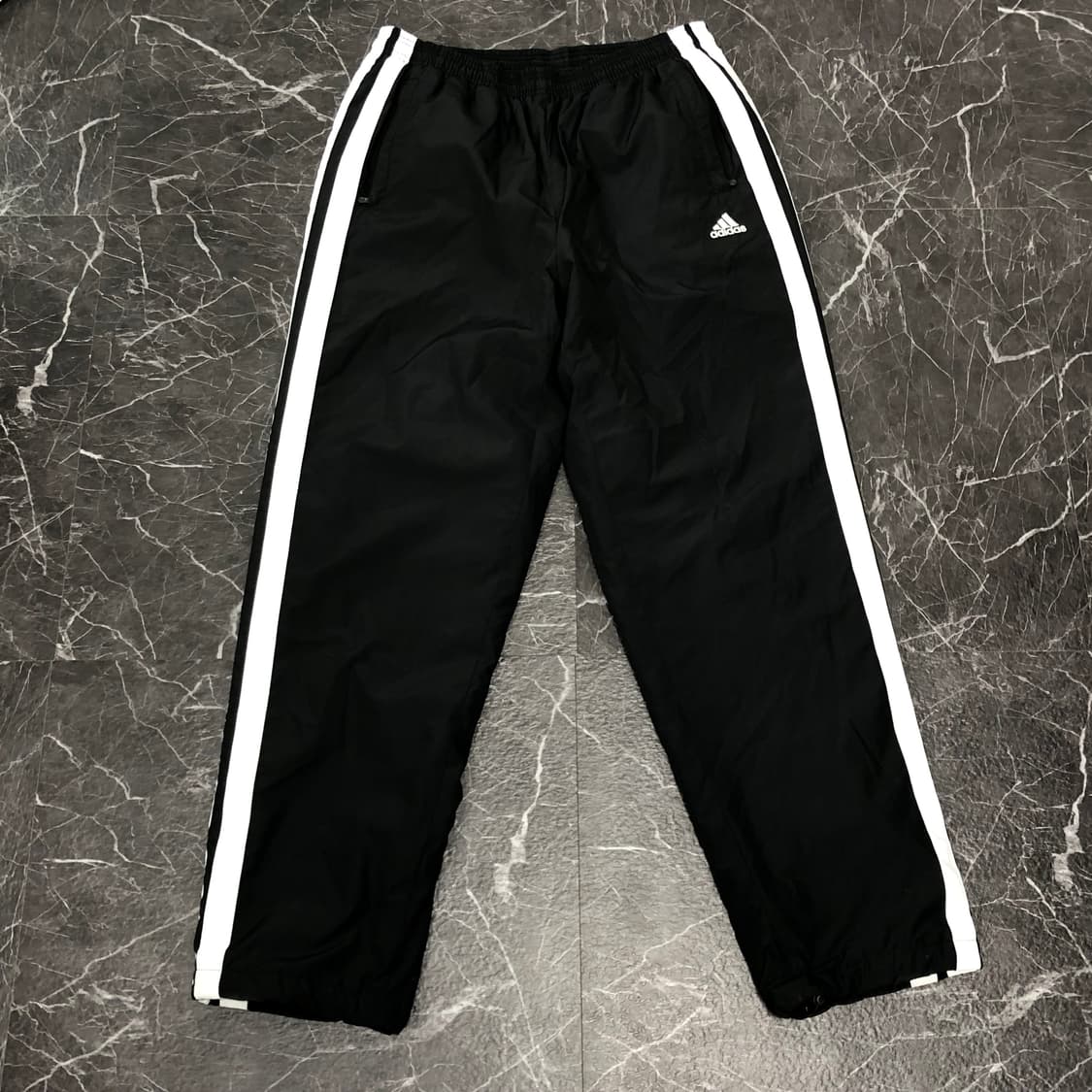 S 아디다스 삼선 와이드 트랙팬츠 상품이미지4