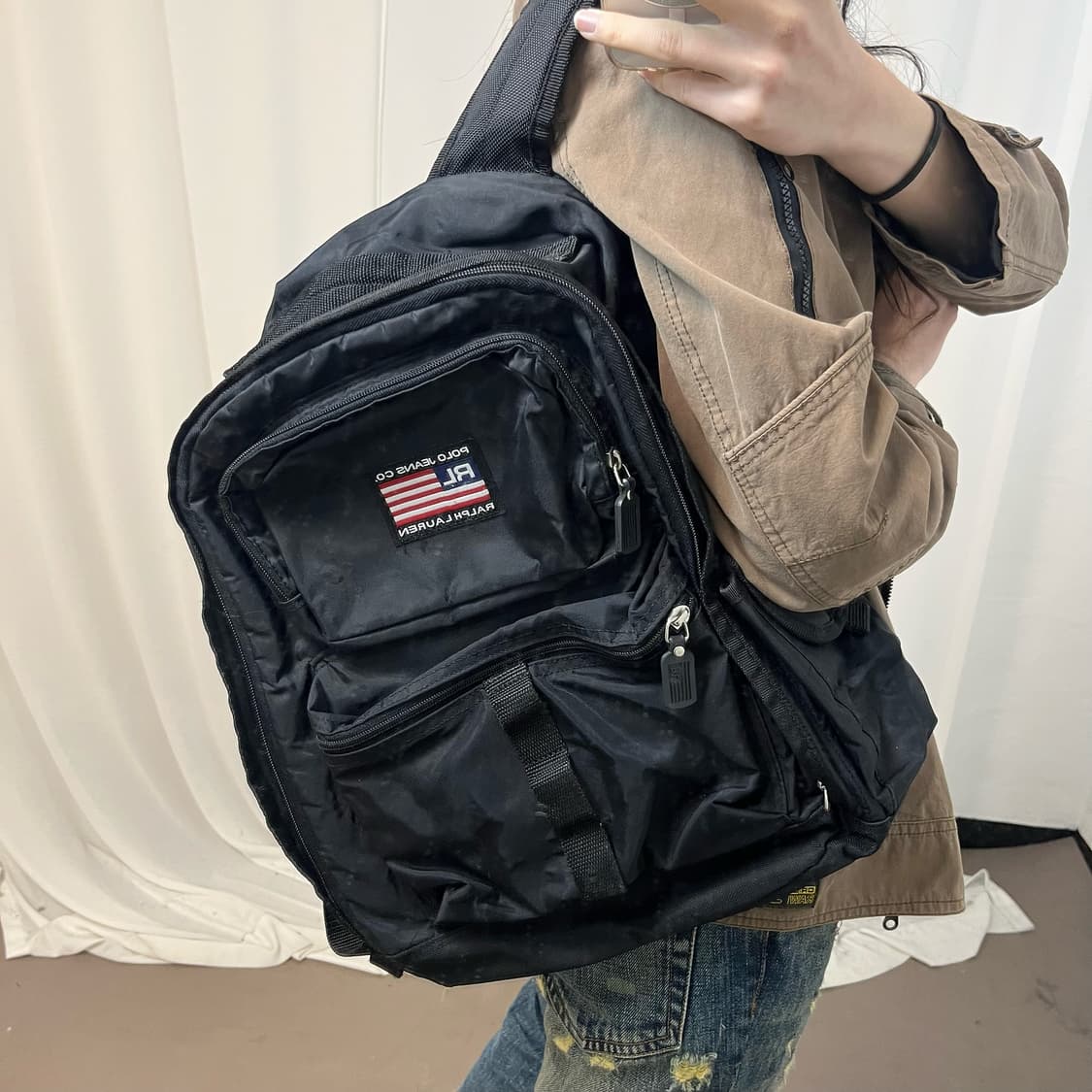 Polo Sport 90s Backpack (걸이용 고리 분실) 상품이미지3