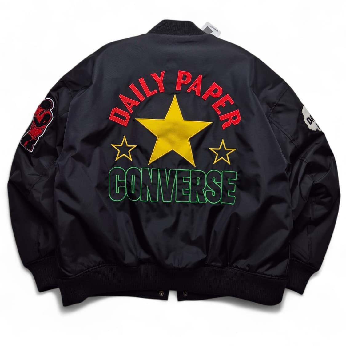[새상품][S] 컨버스x데일리페이퍼 스타디움 자켓 상품이미지1