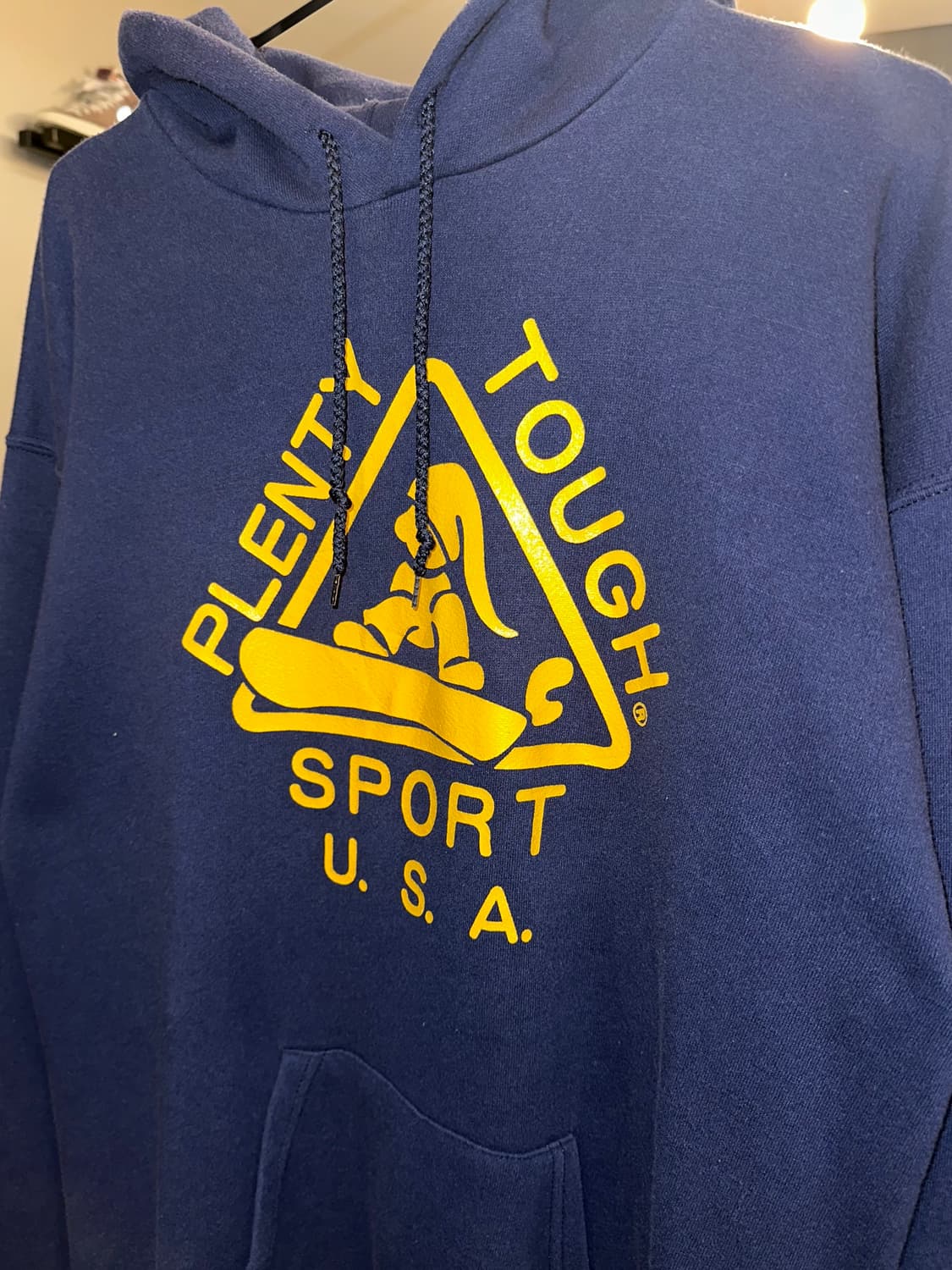 90’s Plenty Tough Sport logo hood sweats 상품이미지5
