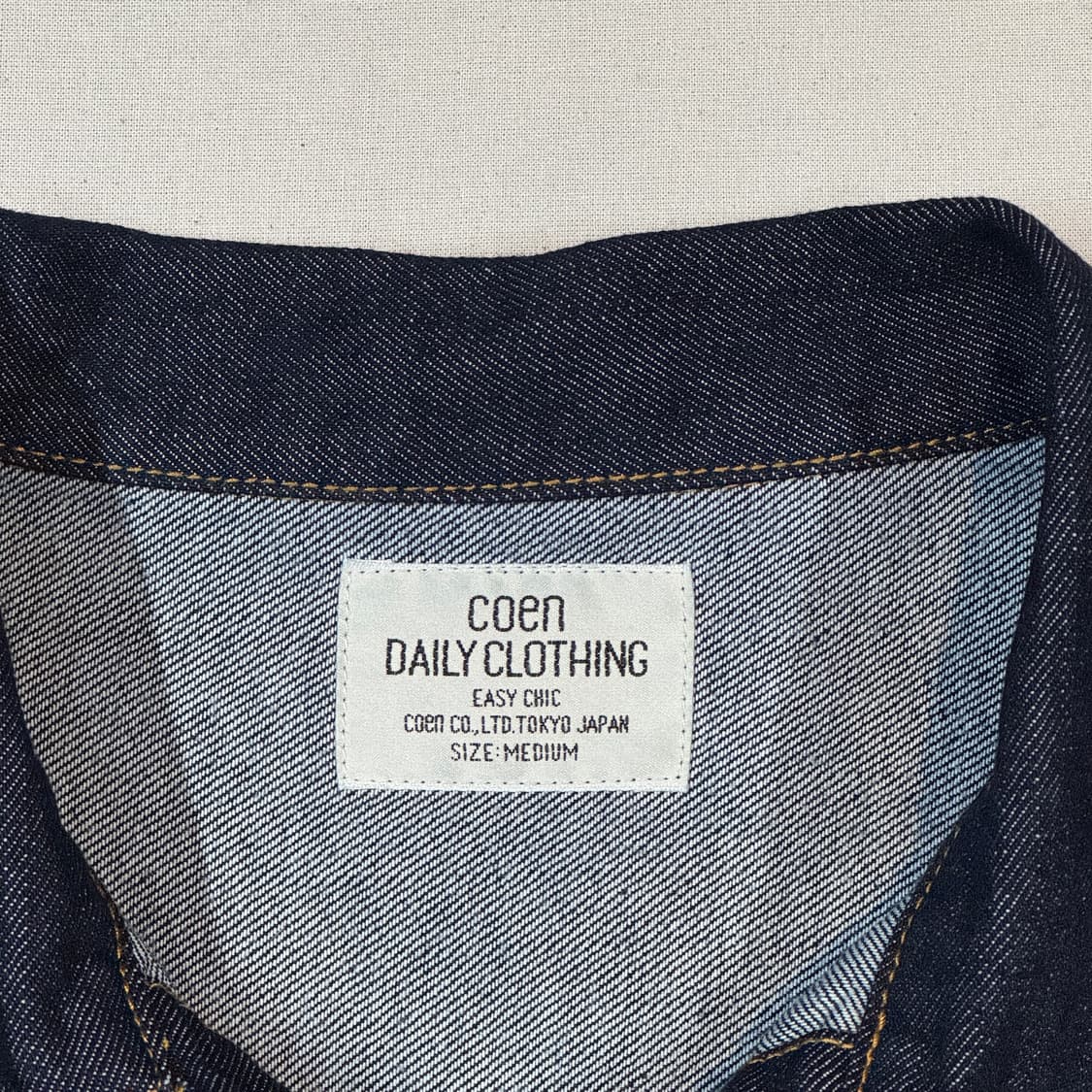 M) 코엔(COEN) USA 코튼 1nd 타입 1세대 데님 자켓 상품이미지6