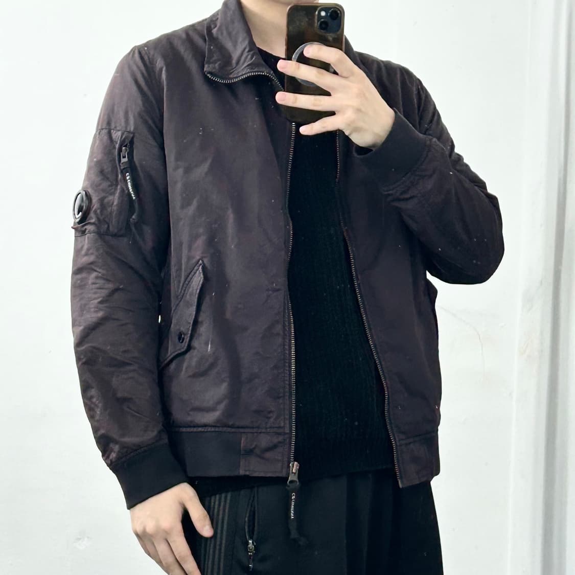 CP 컴퍼니 렌즈 와펜 나일론 쉘 자켓 상품이미지3