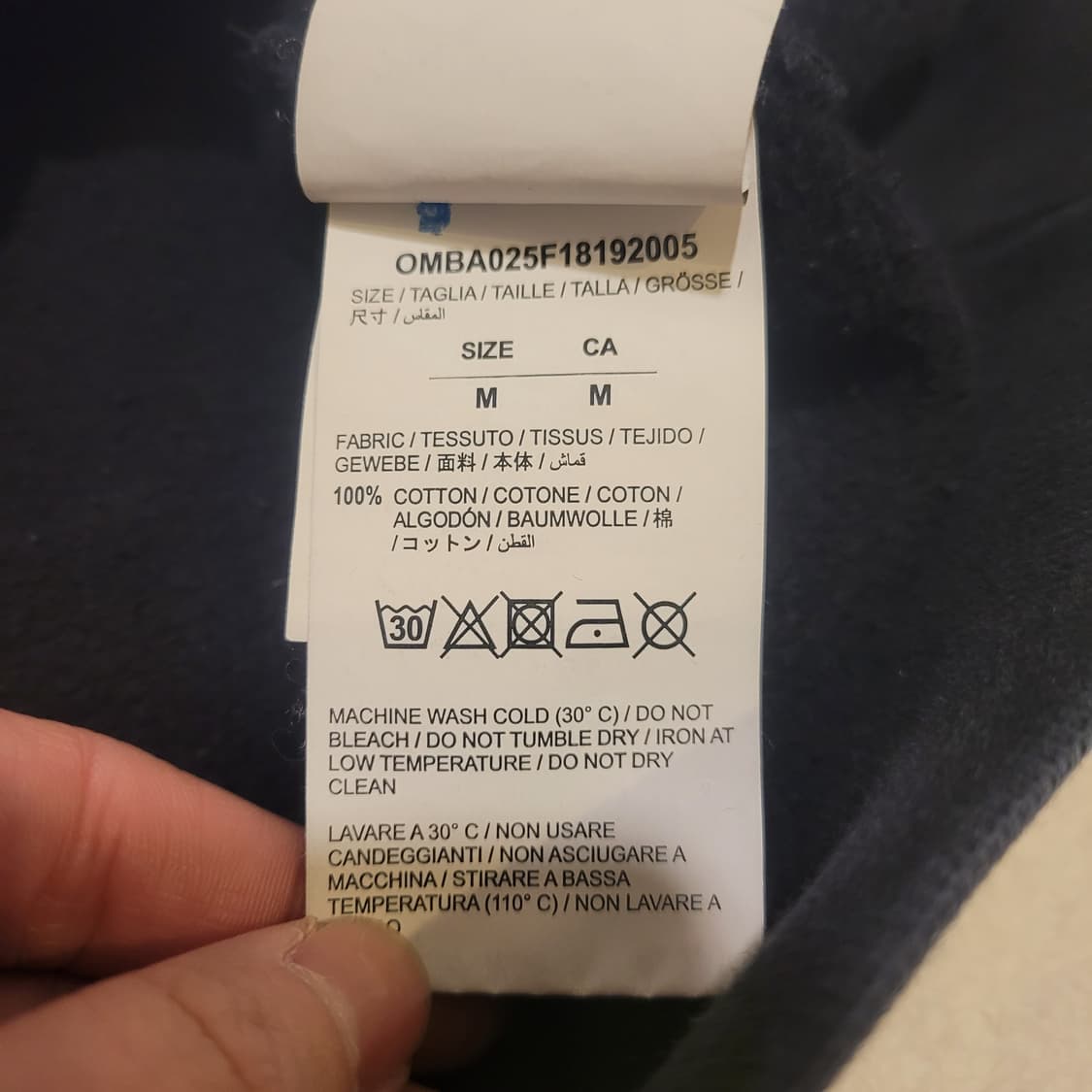 오프화이트 18FW 애로우 맨투맨 M 상품이미지8