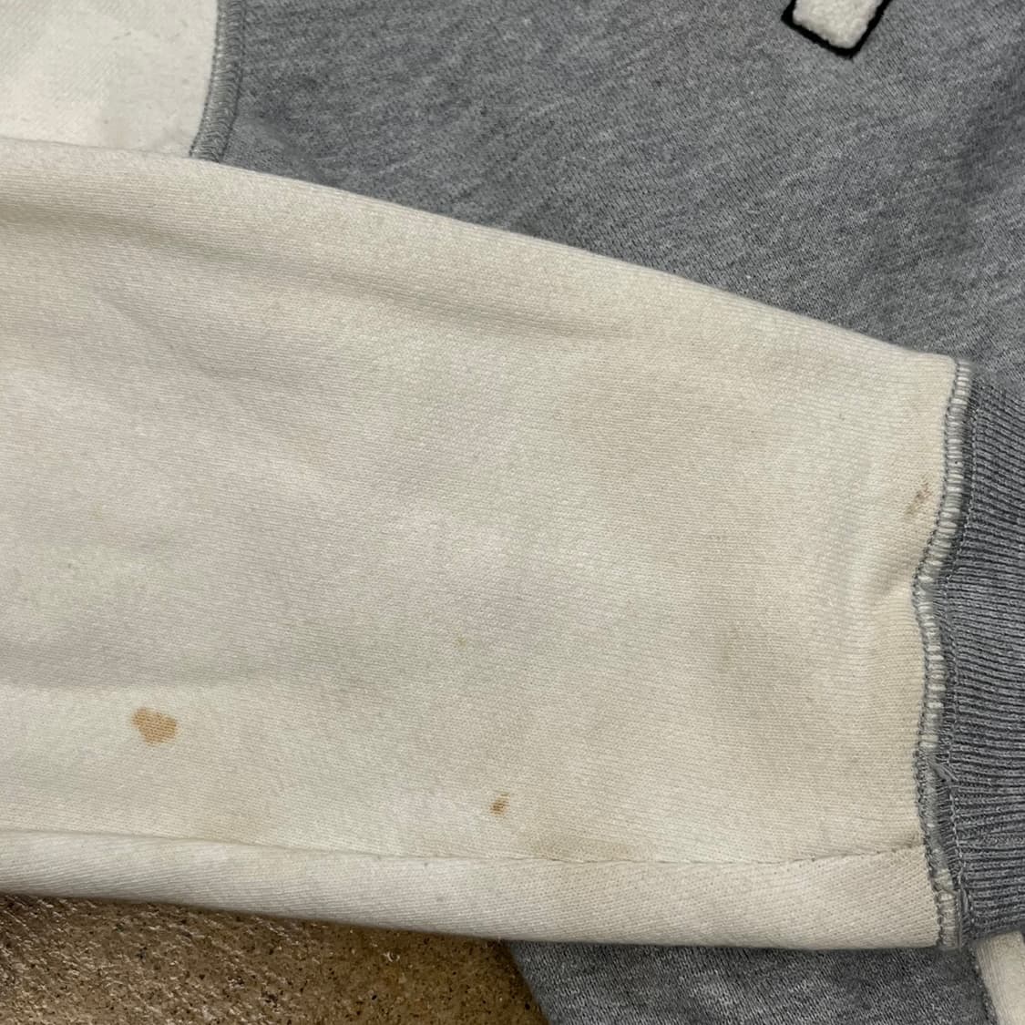 나이키 배색 그레이 화이트 후드집업 상품이미지8