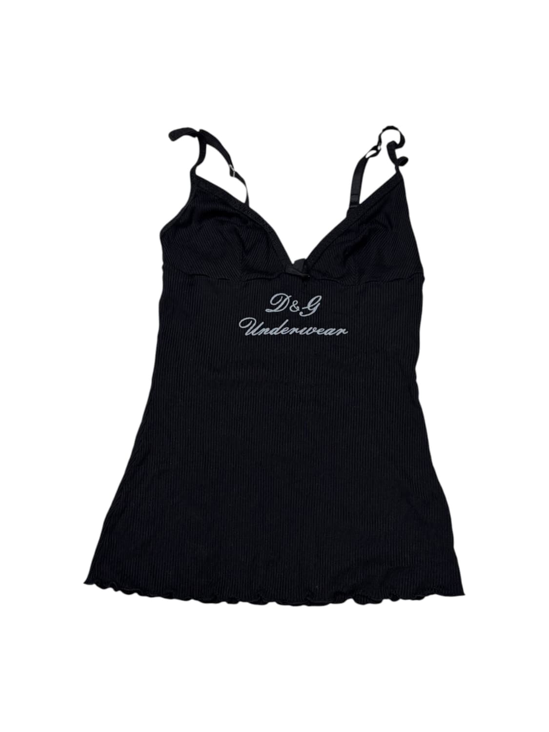 Dolce&gabbana 골지 슬리브리스 언더웨어 탑 상품이미지1