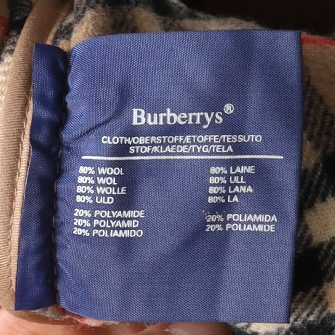 버버리 Burberrys Single Wool Coat  상품이미지9
