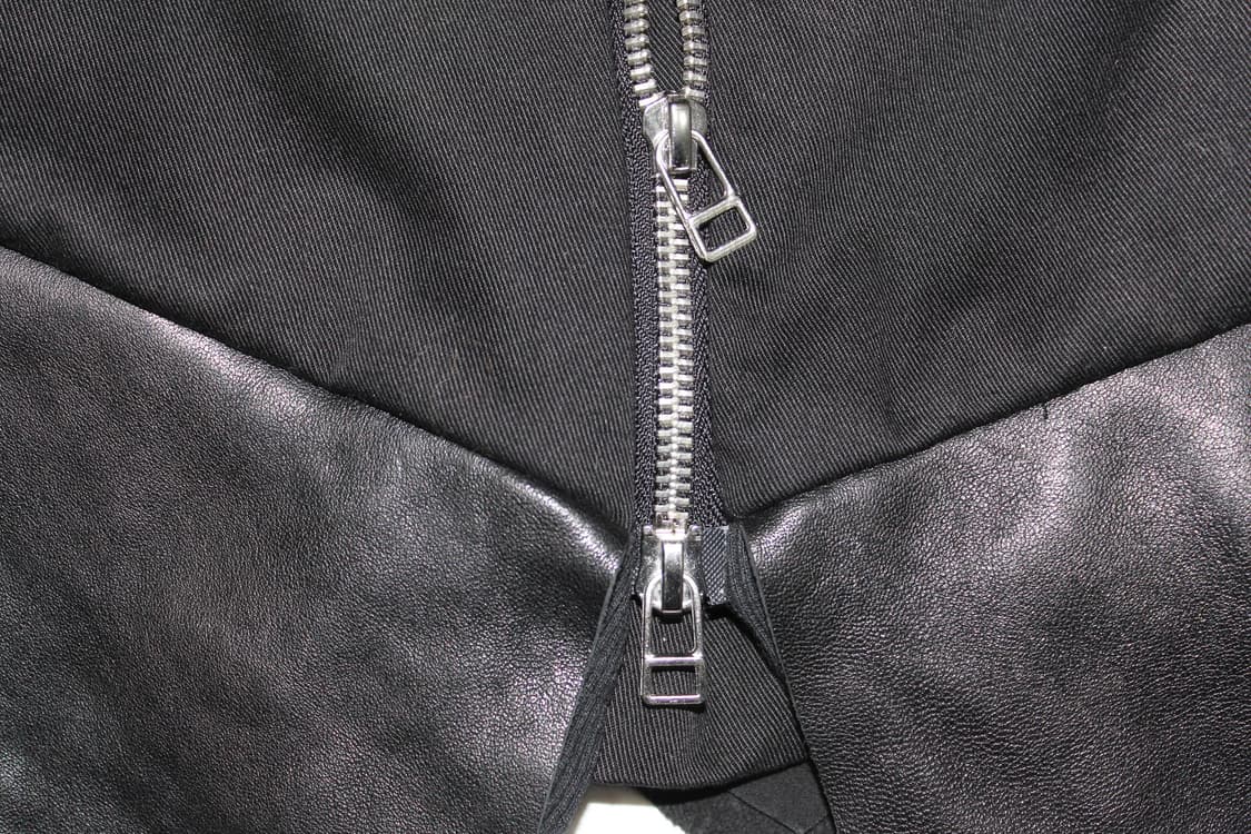 2000s Ekam Archive 에캄 비대칭 사선 하이브리드 후드 자켓 상품이미지9