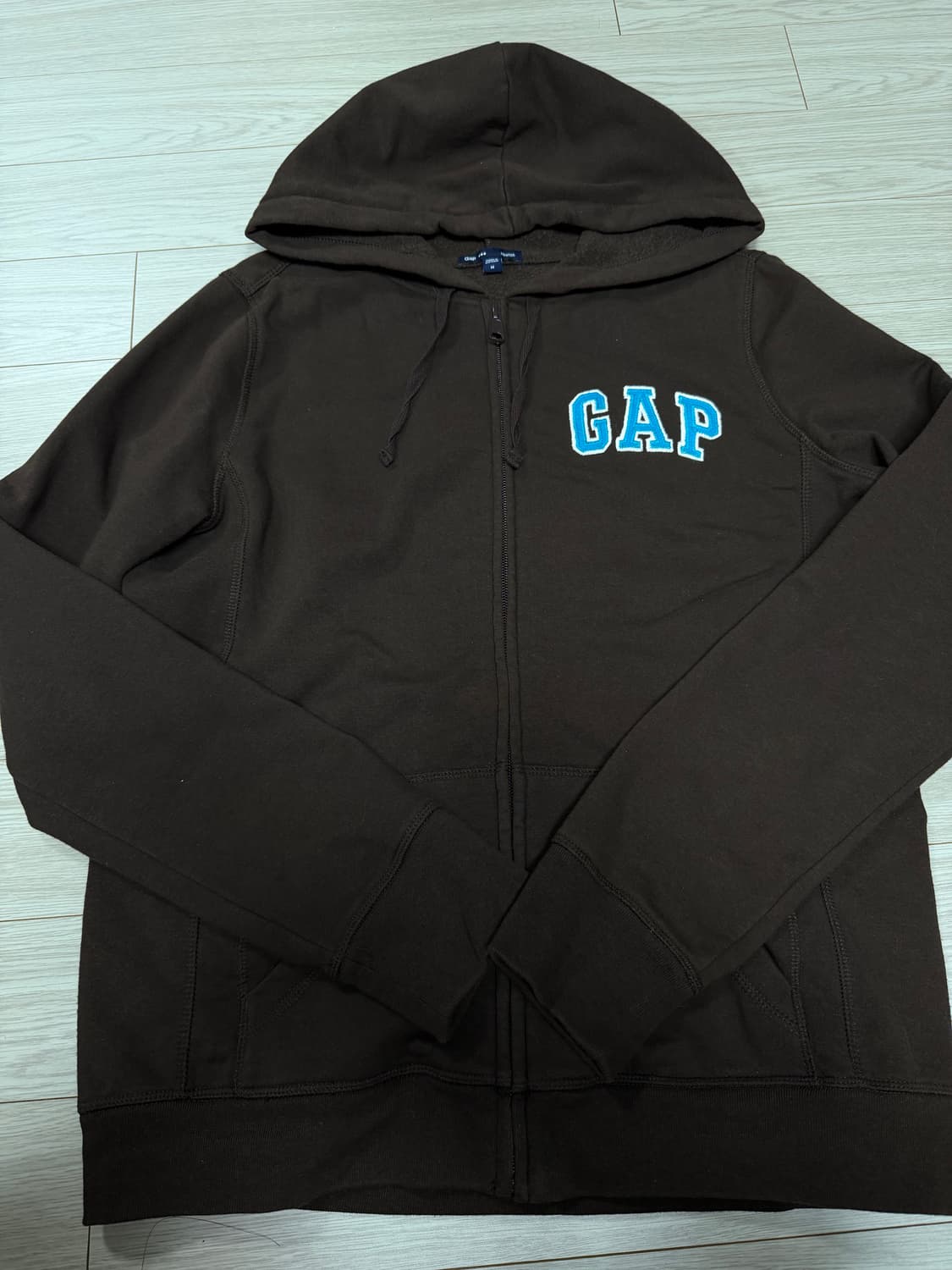 갭 브라운 후드집업 m  상품이미지2