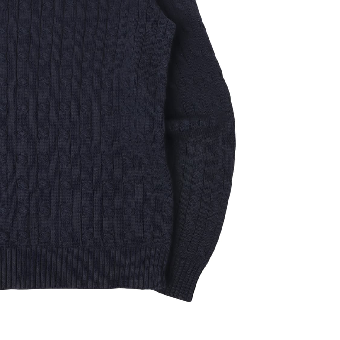 폴로 랄프로렌 네이비 케이블 니트 스웨터 상품이미지7
