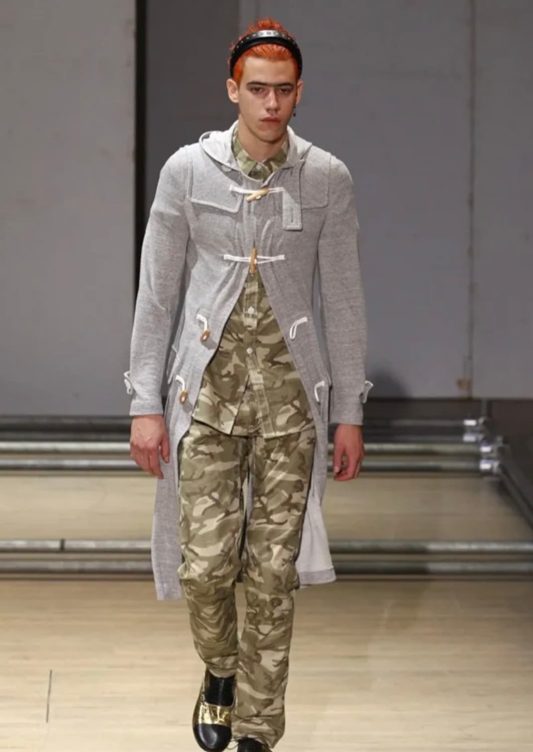 꼼데가르송 옴므플러스 카모 셔츠 상품이미지5