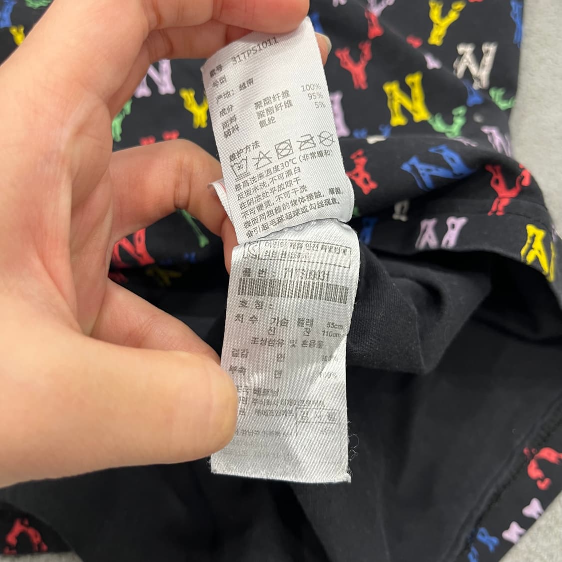 100 MLB 뉴욕양키스 NY 로고 티셔츠 상품이미지5