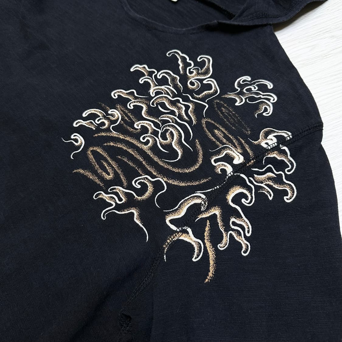 Concept by Eternal 오리엔탈 코이 후드티셔츠 상품이미지5