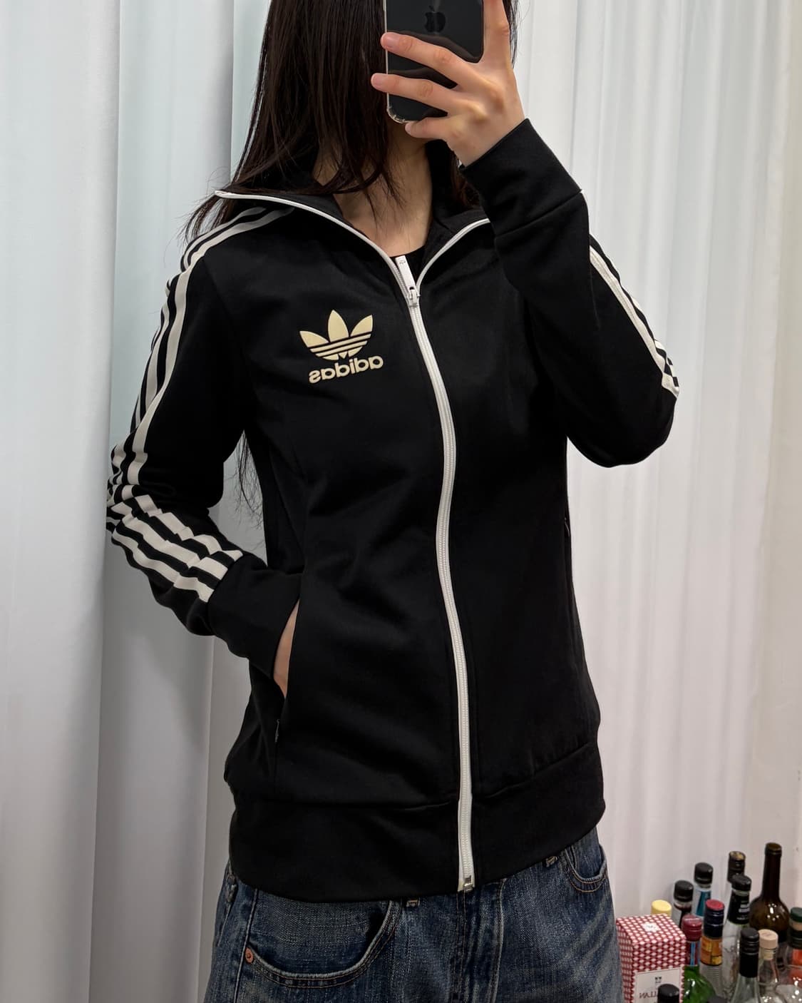 [S]아디다스 유로파 블랙 트랙탑 져지 상품이미지1