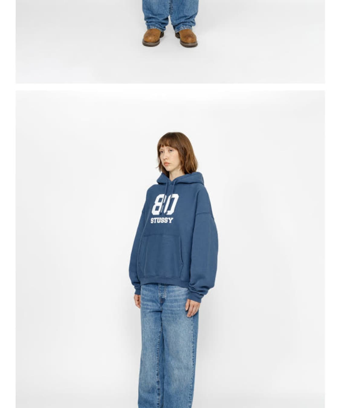 스투시 80 릴렉스 후드티 상품이미지5