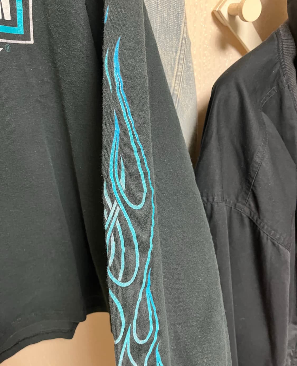 1996 할리데이비슨 플레임 롱슬리브 L 판매 상품이미지5