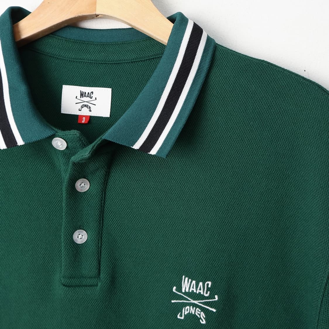 110/WAAC X JONES 카라 포인트 반팔 폴로 티셔츠 상품이미지3