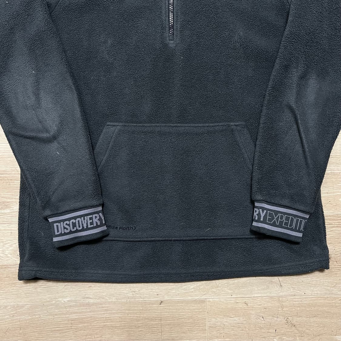 디스커버리 뽀글이 후리스 플리스 반집업자켓 [차콜] L/100 상품이미지3