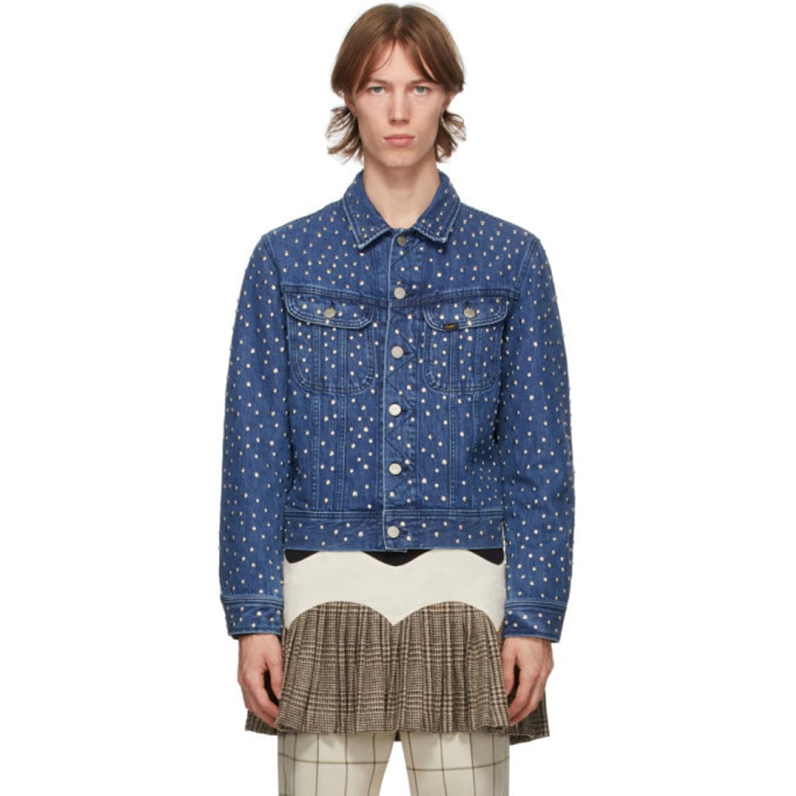 Stefan Cooke x Lee studded denim jacket 상품이미지1