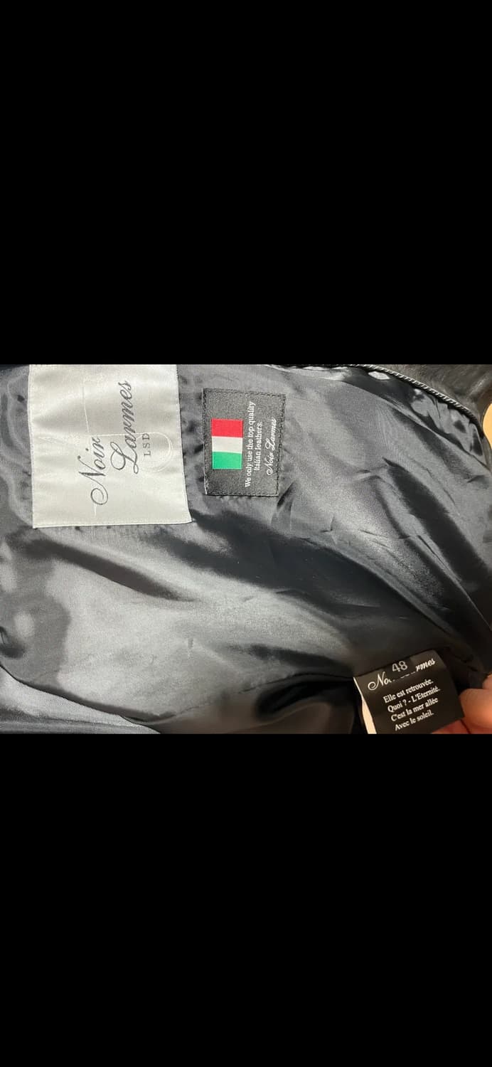 느와르 라르메스 레더자켓 상품이미지3