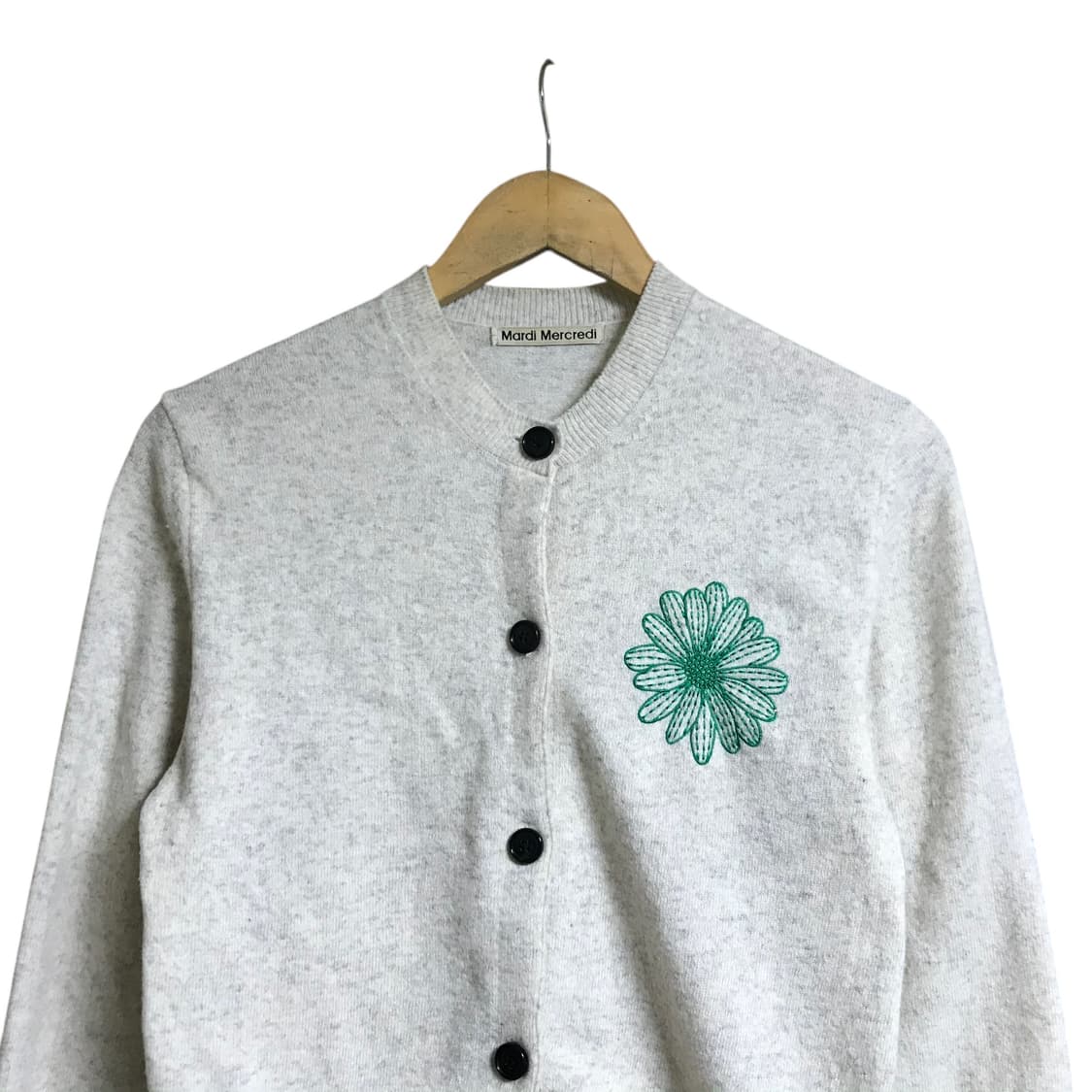 마르디메크르디 캐시미어 여성 니트 가디건 상품이미지2