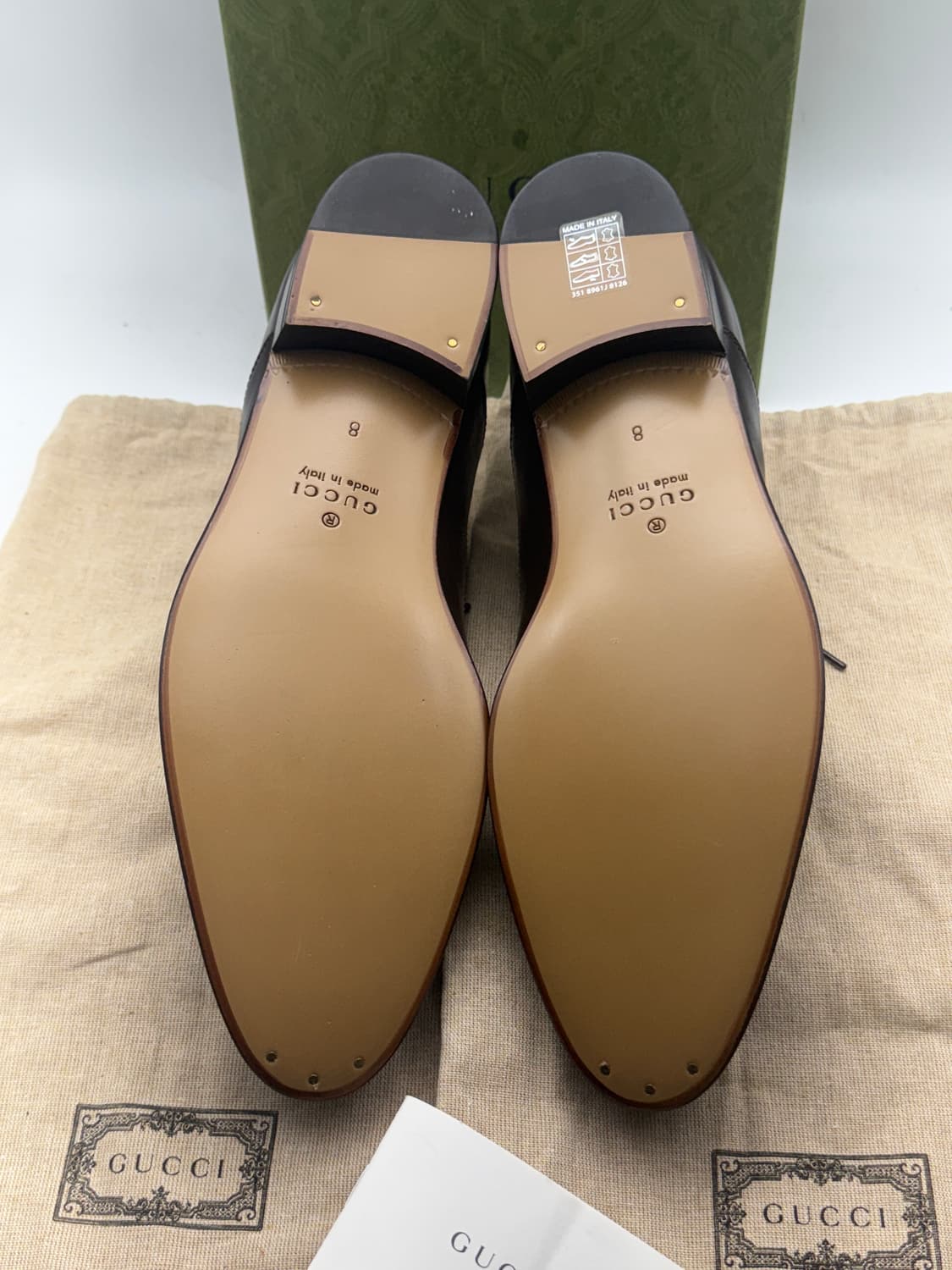 정품)구찌구두265 상품이미지7