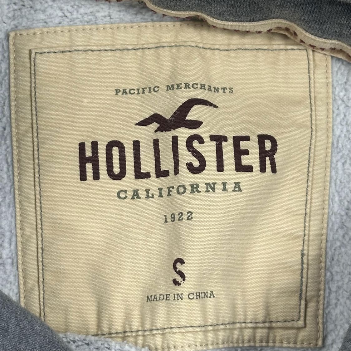 홀리스터 y2k 빈티지 헤비코튼 후드티 그레이 S 상품이미지5