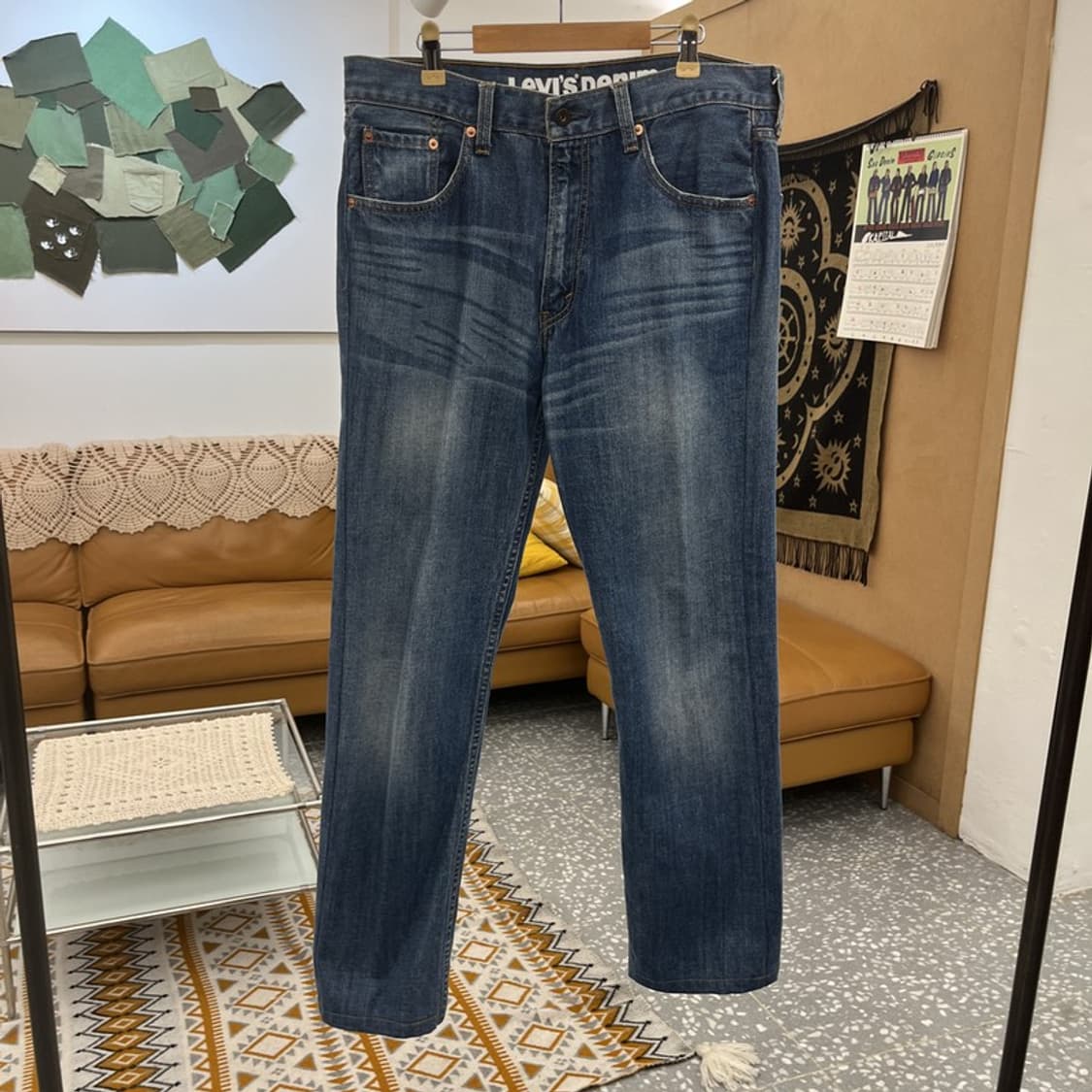 리바이스 604 스트레이트 빈티지 캐주얼 데님팬츠 34인치 C10885 상품이미지3