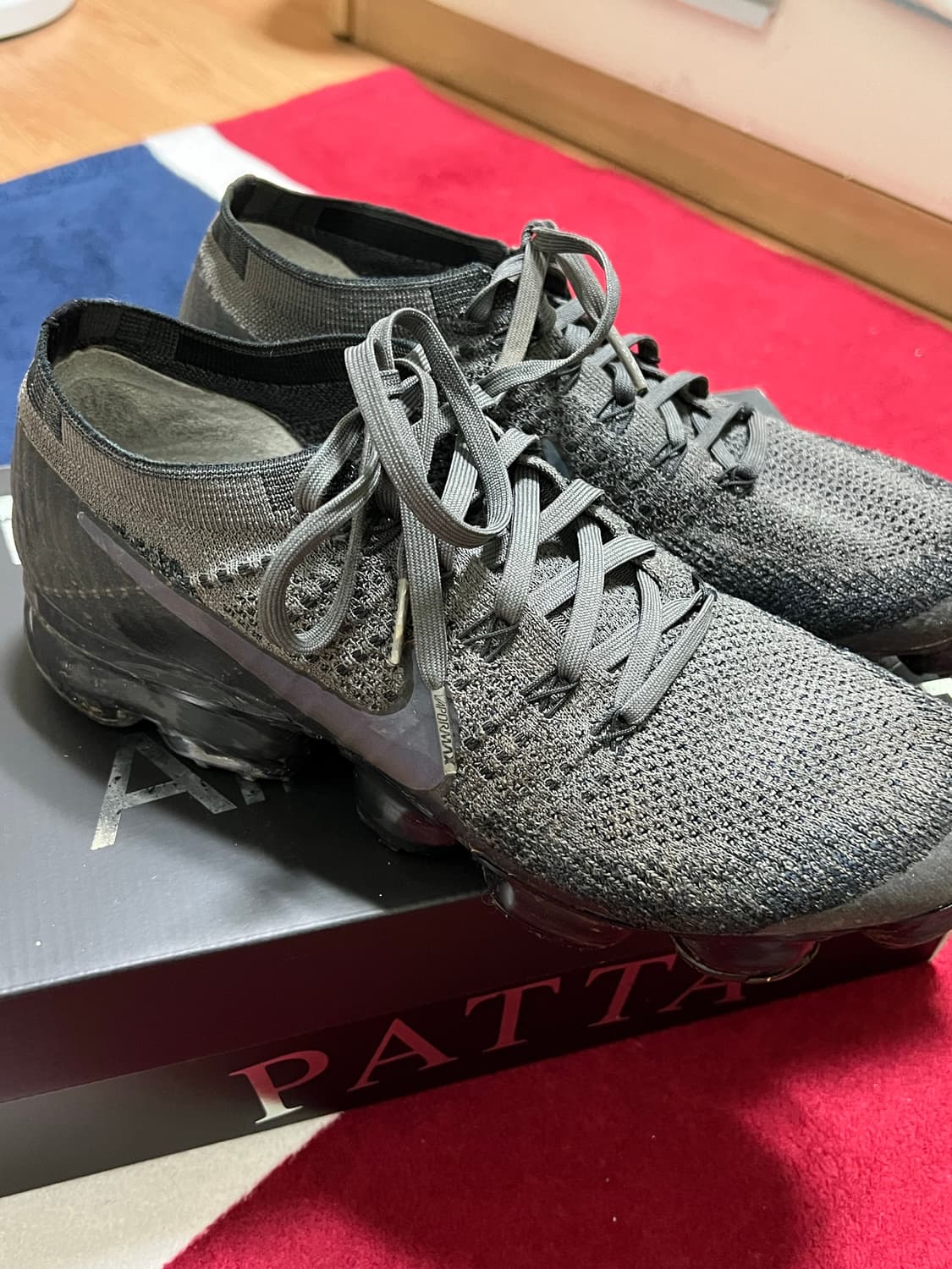 나이키 베이퍼맥스 미드나잇포그 260 상품이미지5