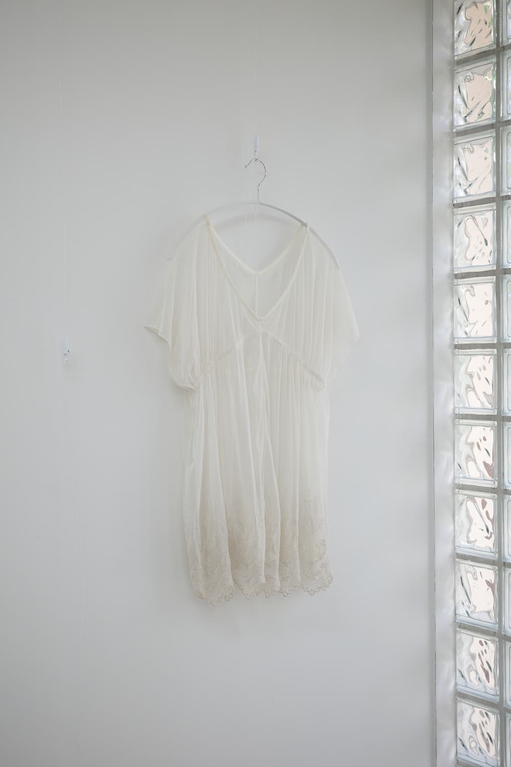 Layered chiffon lace blouse 상품이미지5