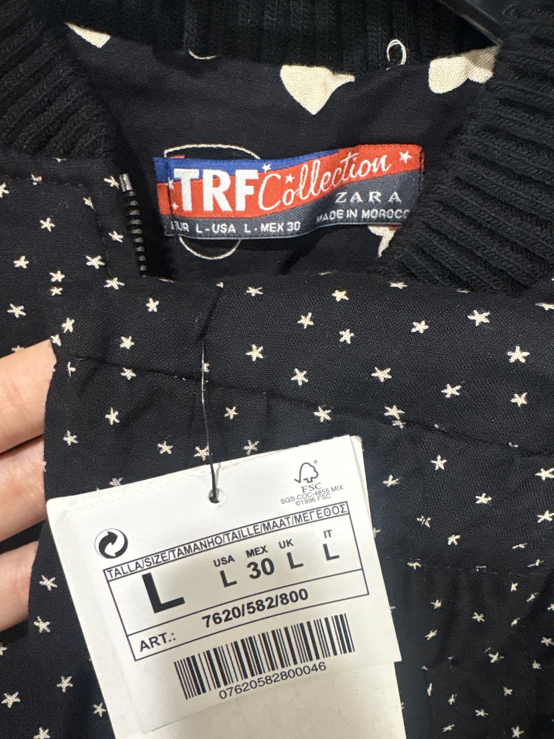 자라 하이틴 크롭 집업 상품이미지2