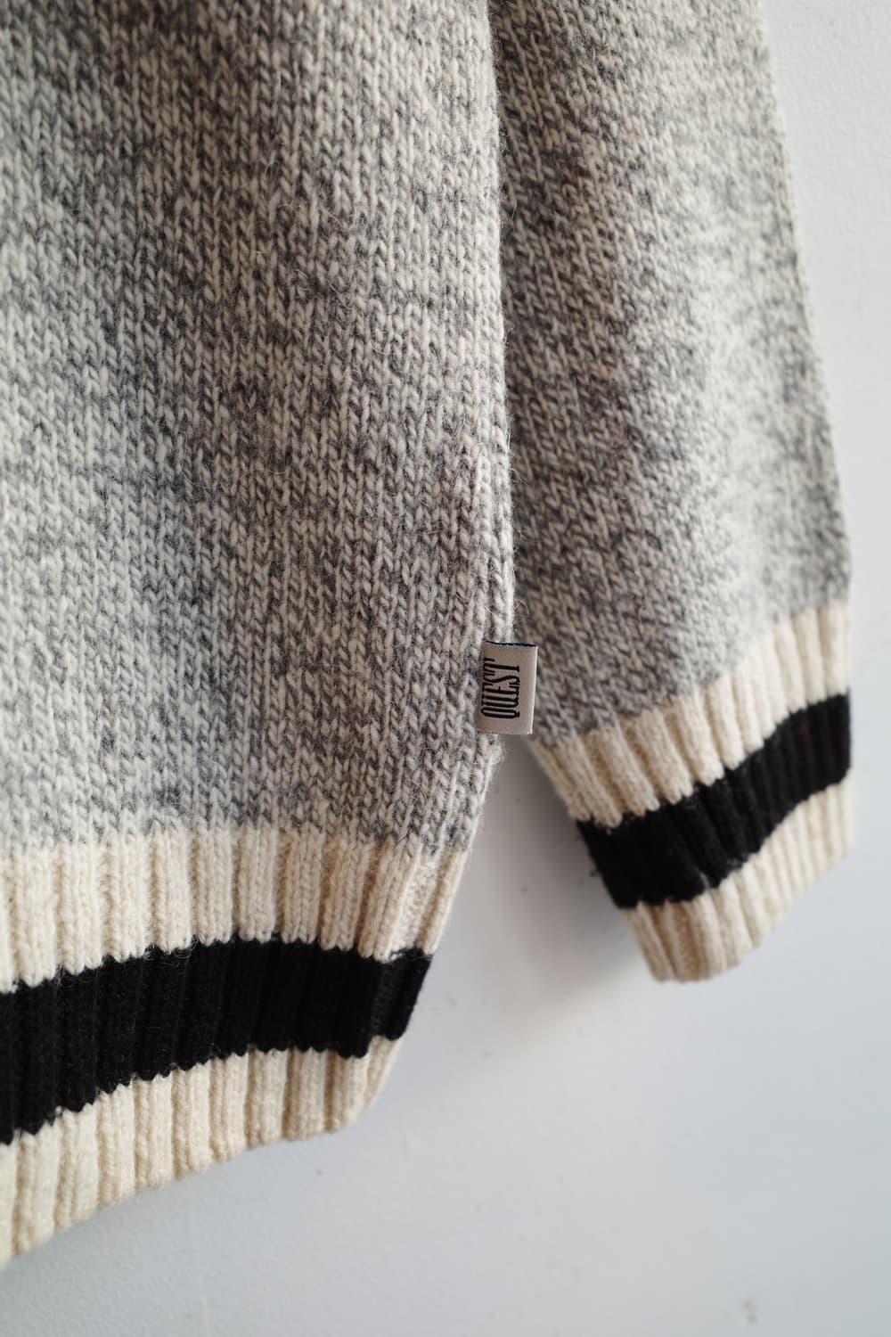 Japan brand 멜란지 울 니트 (MADE IN CANADA) 상품이미지5