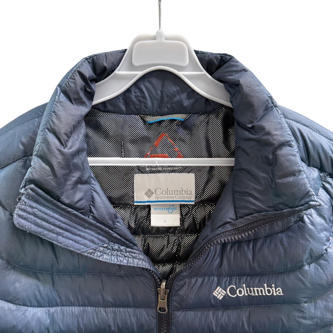 [L] 컬럼비아 블루 경량패딩 상품이미지5