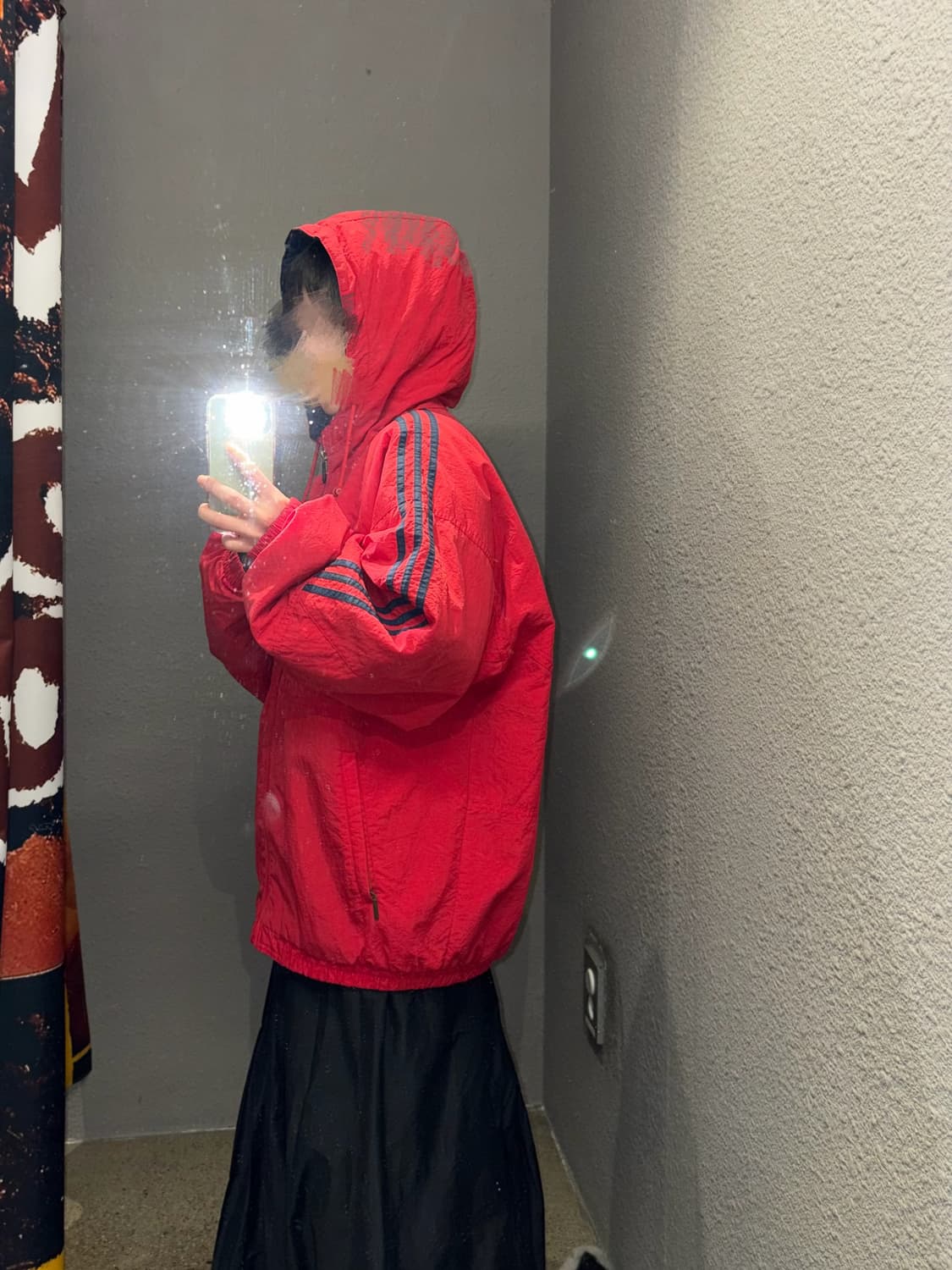 아디다스 올드스쿨 후드 봄버자켓 상품이미지4