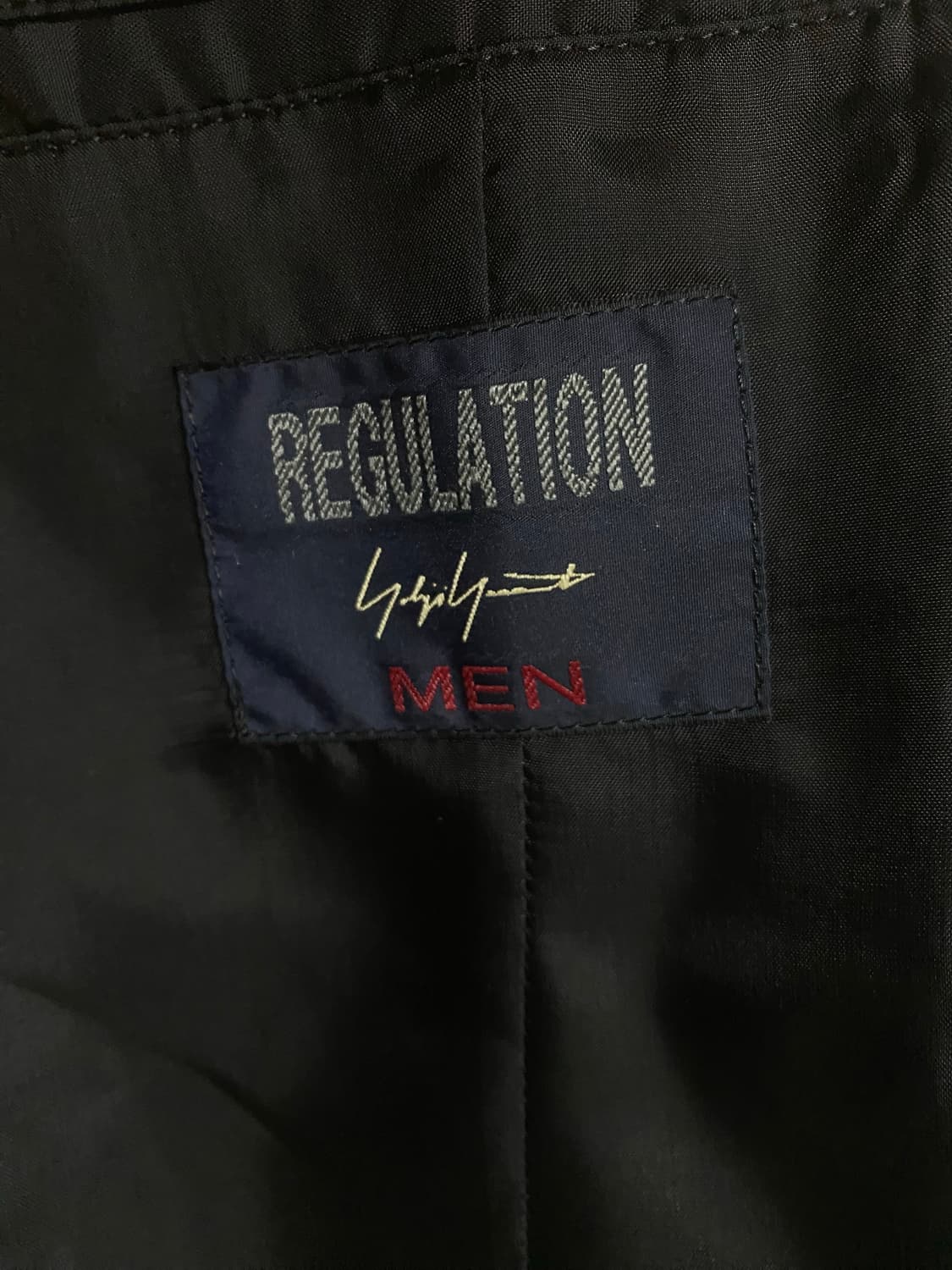 요지야마모토 뿌르옴므(레귤레이션) 5버튼 가쿠란 자켓  상품이미지5