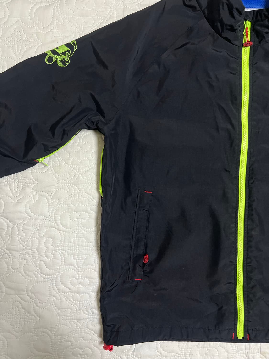 구형 아라이 바람막이 L 블랙네온 검형 상품이미지4