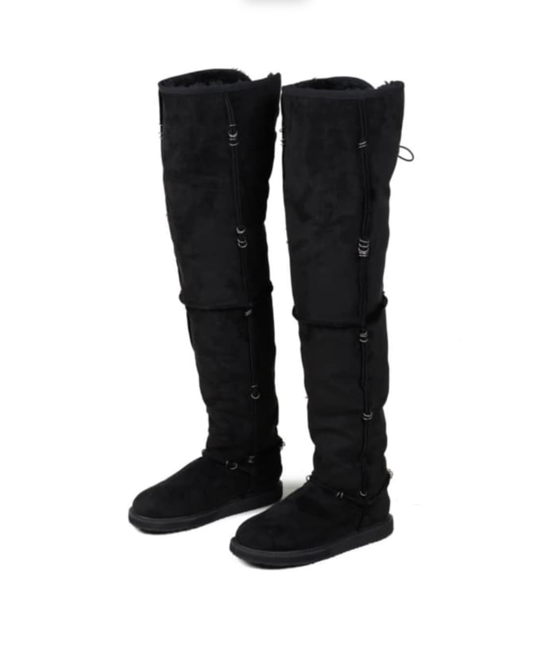 604서비스 PIERCED THIGH-HIGH SUEDE SHEARLIN 상품이미지1