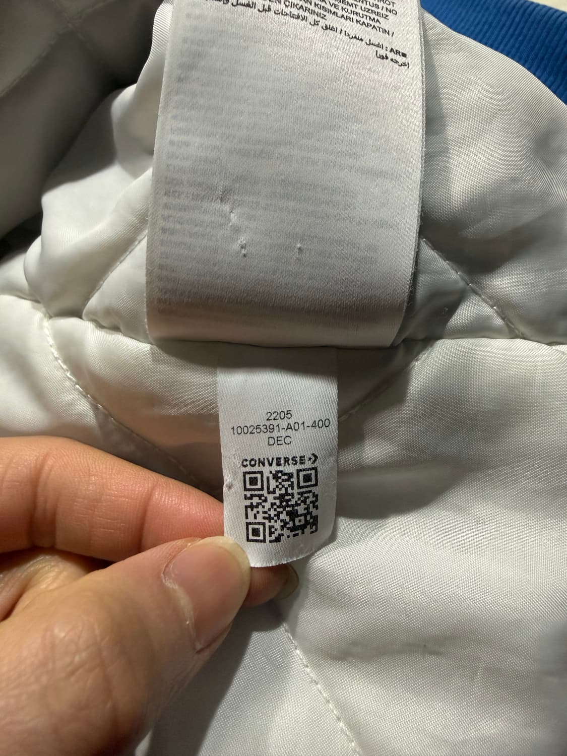 Adererror X Converse 아더에러 컨버스 바시티 자켓 상품이미지6