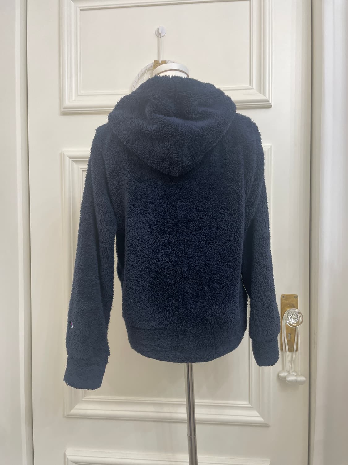 CHAMPION navy basic 2way hoodie-zip 상품이미지3