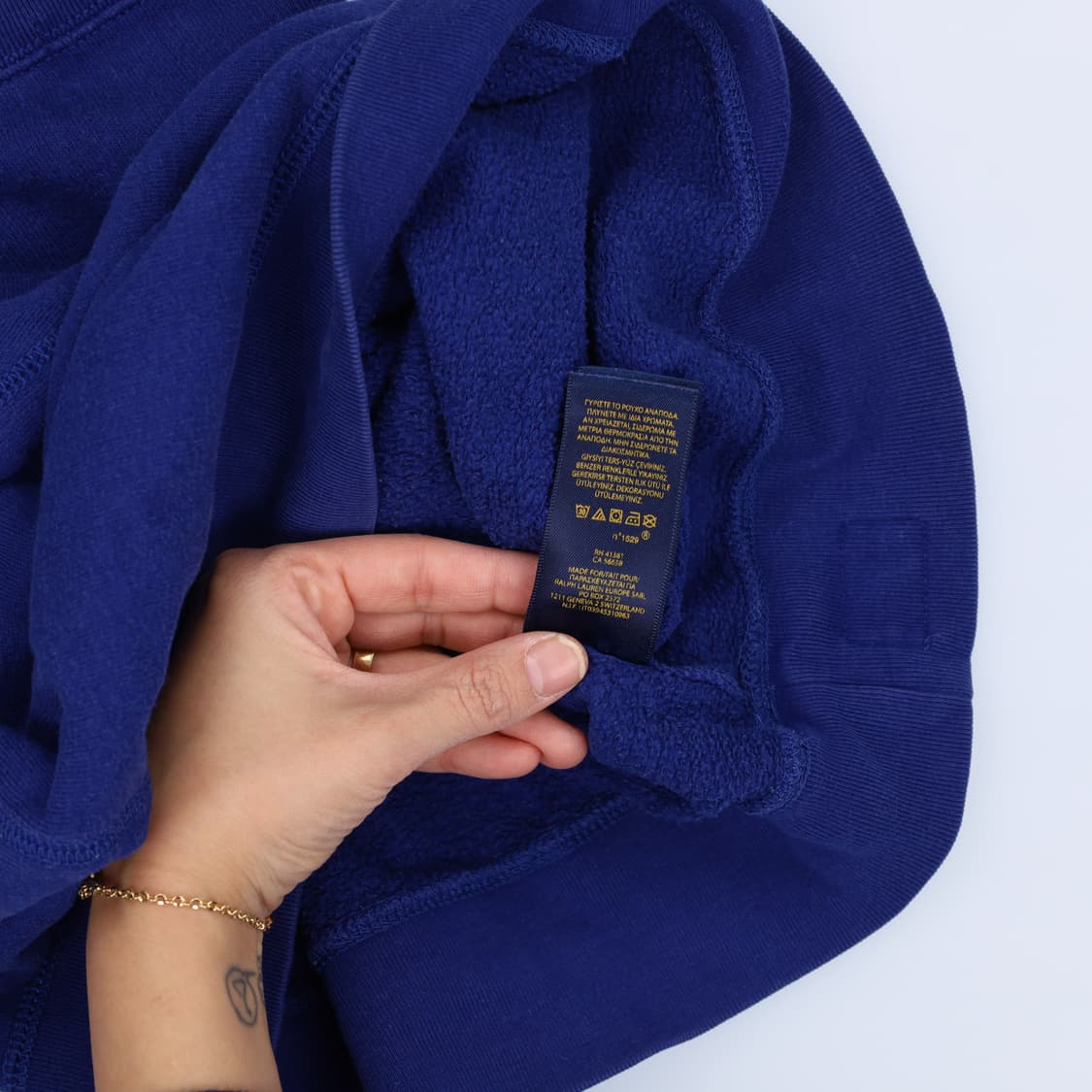 [L(14-16)] 폴로 키즈여성 맨투맨티셔츠 1217H1 상품이미지5