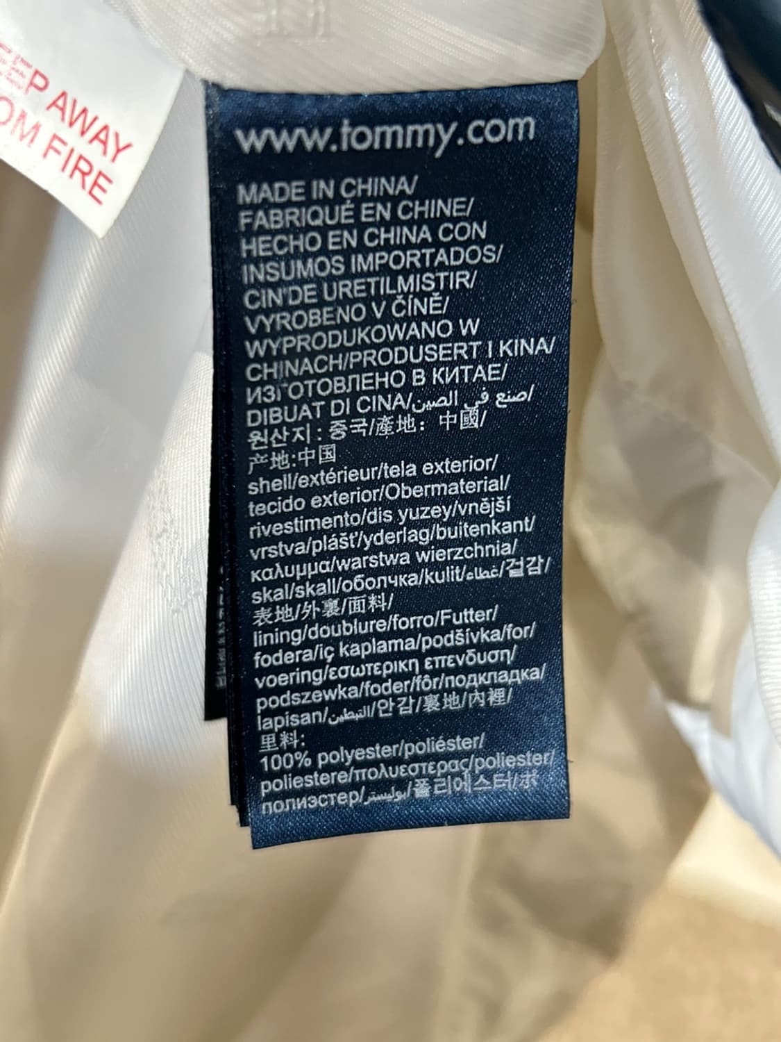 타미힐피거 후드 퍼 패딩 상품이미지5