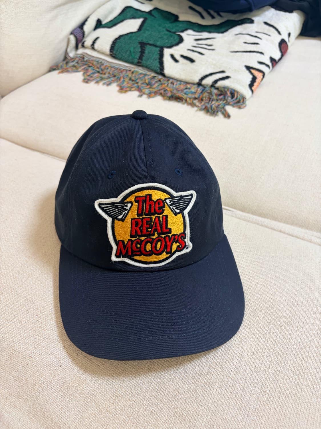 리얼맥코이 로고베이스볼캡 팝니다 상품이미지1
