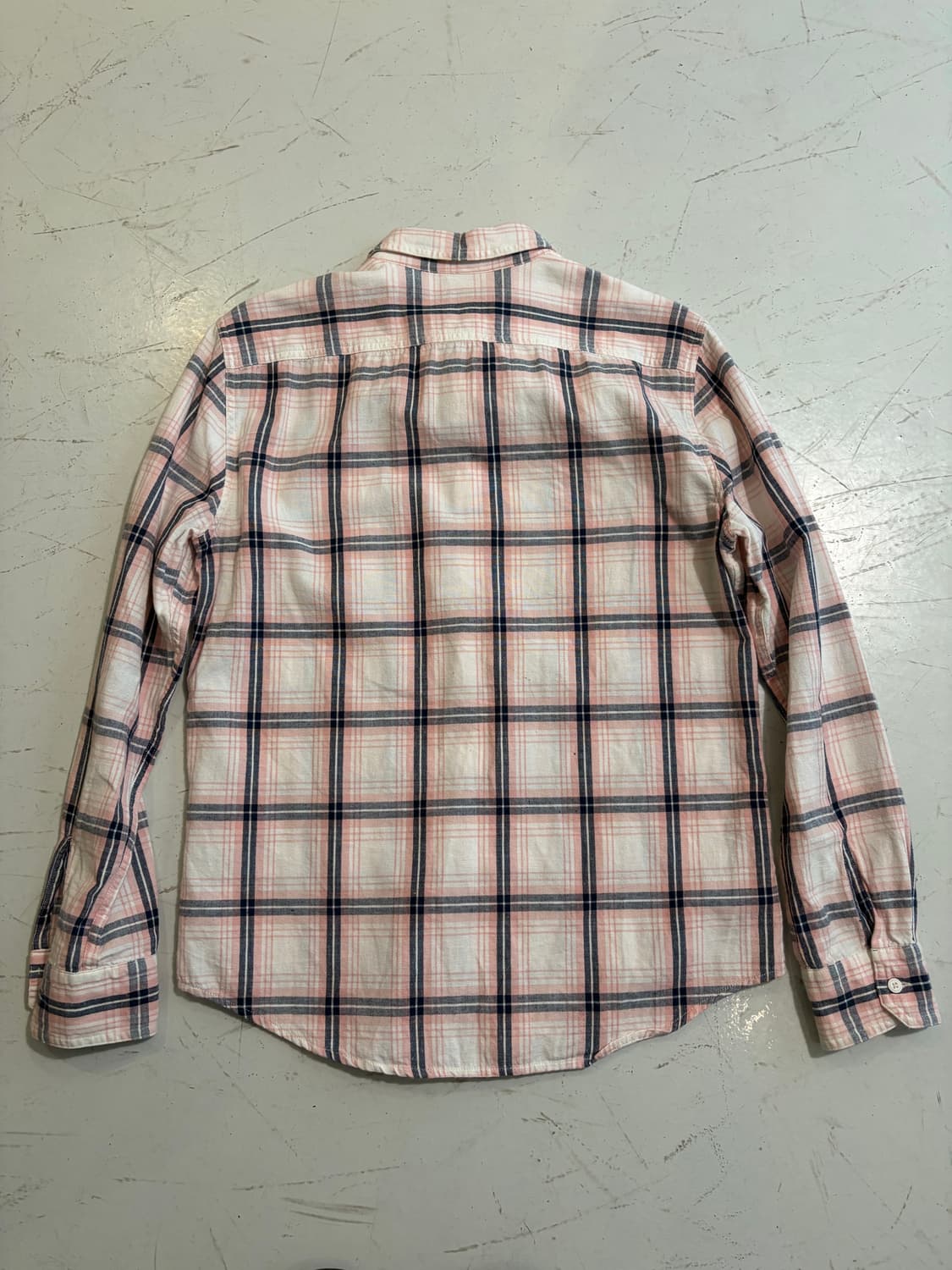 Levi’s 핑크 체크 셔츠 M  상품이미지5