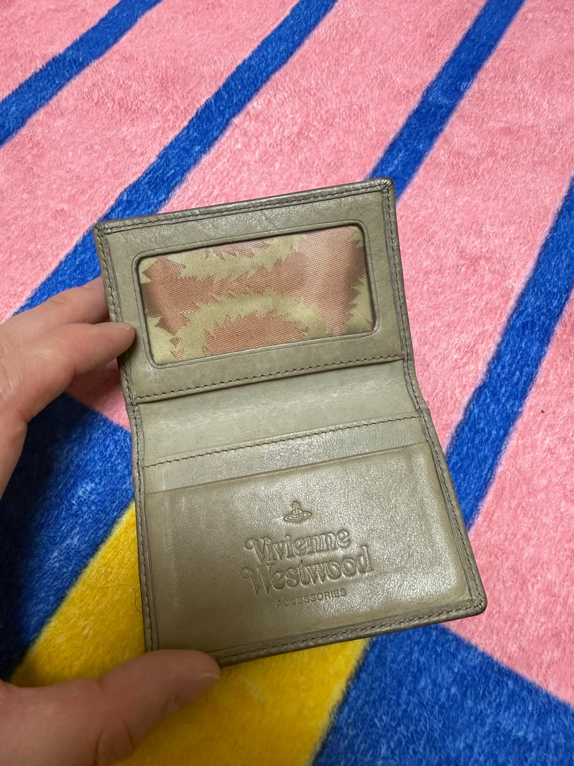 비비안웨스트우드 가죽 카드지갑  상품이미지3