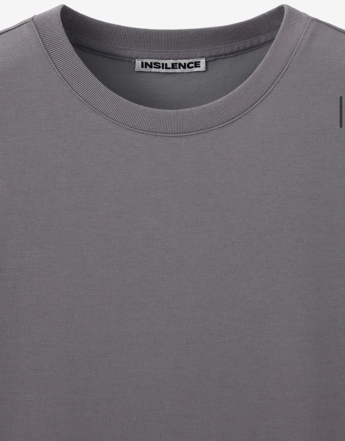 인사일런스 수피마 코튼 프리미엄 티셔츠 GREY S사이즈 상품이미지4