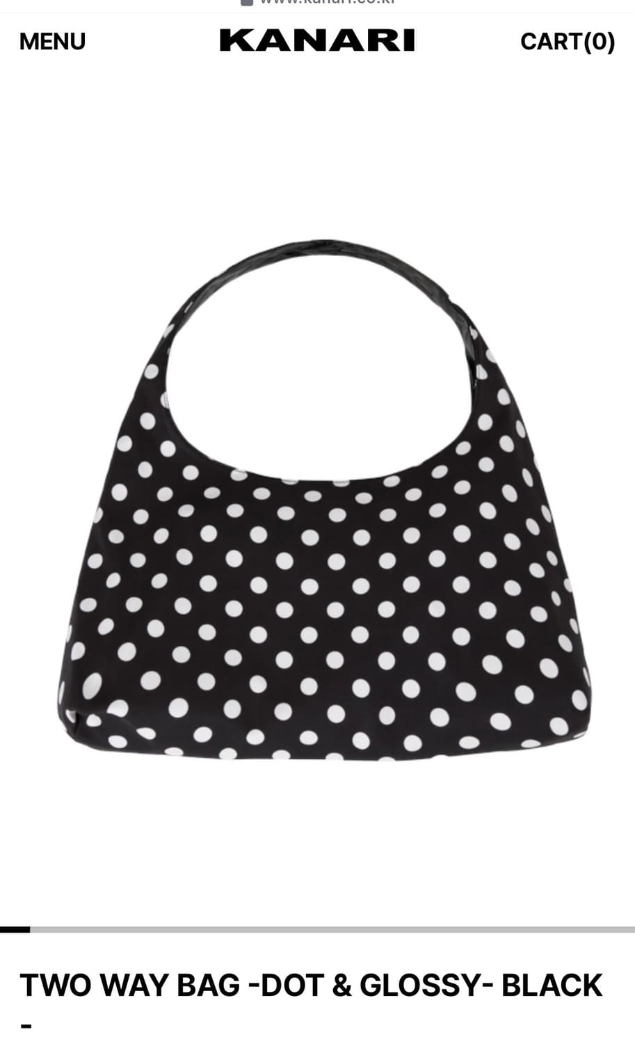 카나리 투웨이백 도트  상품이미지1