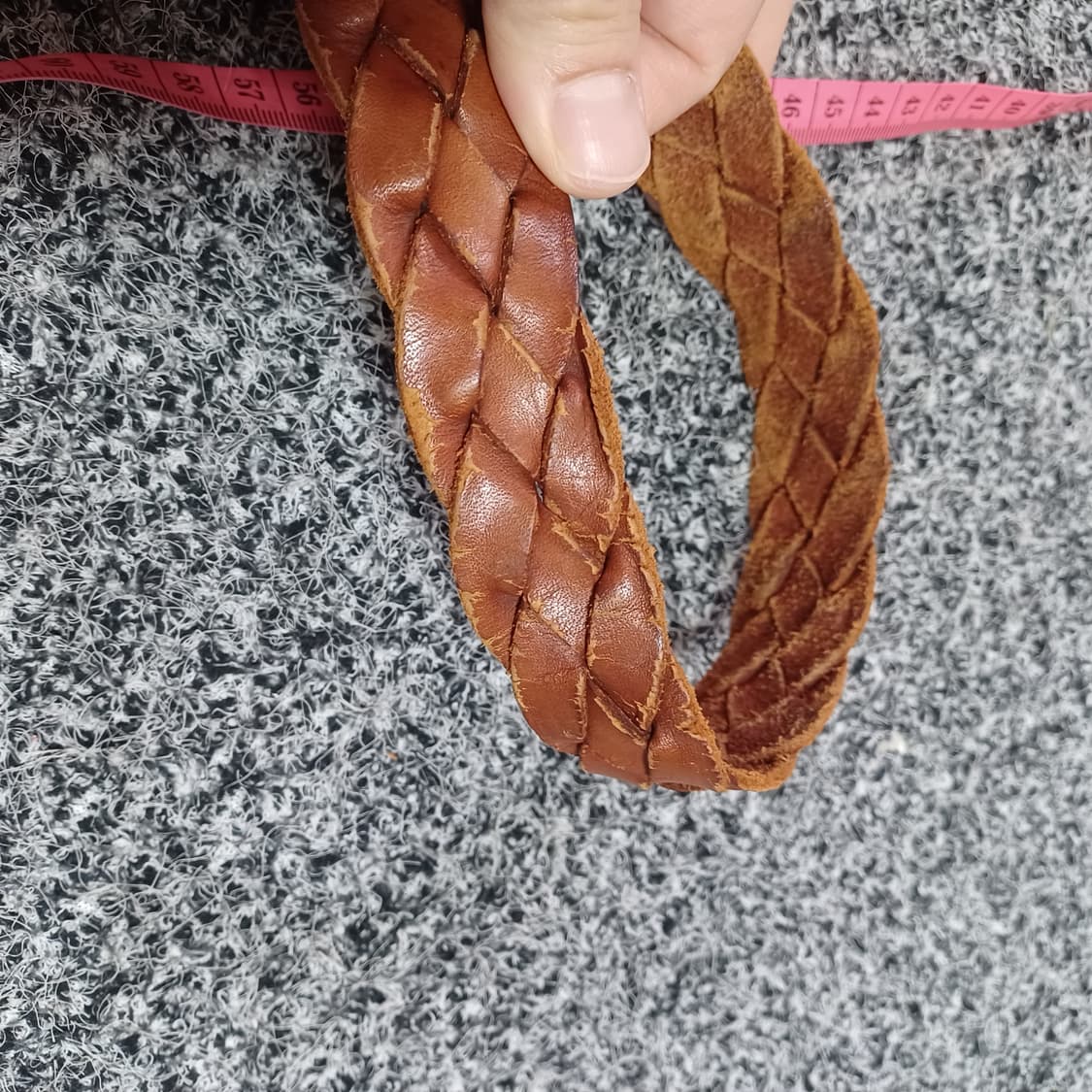 빈티지 꼬임 벨트 브라운 상품이미지4